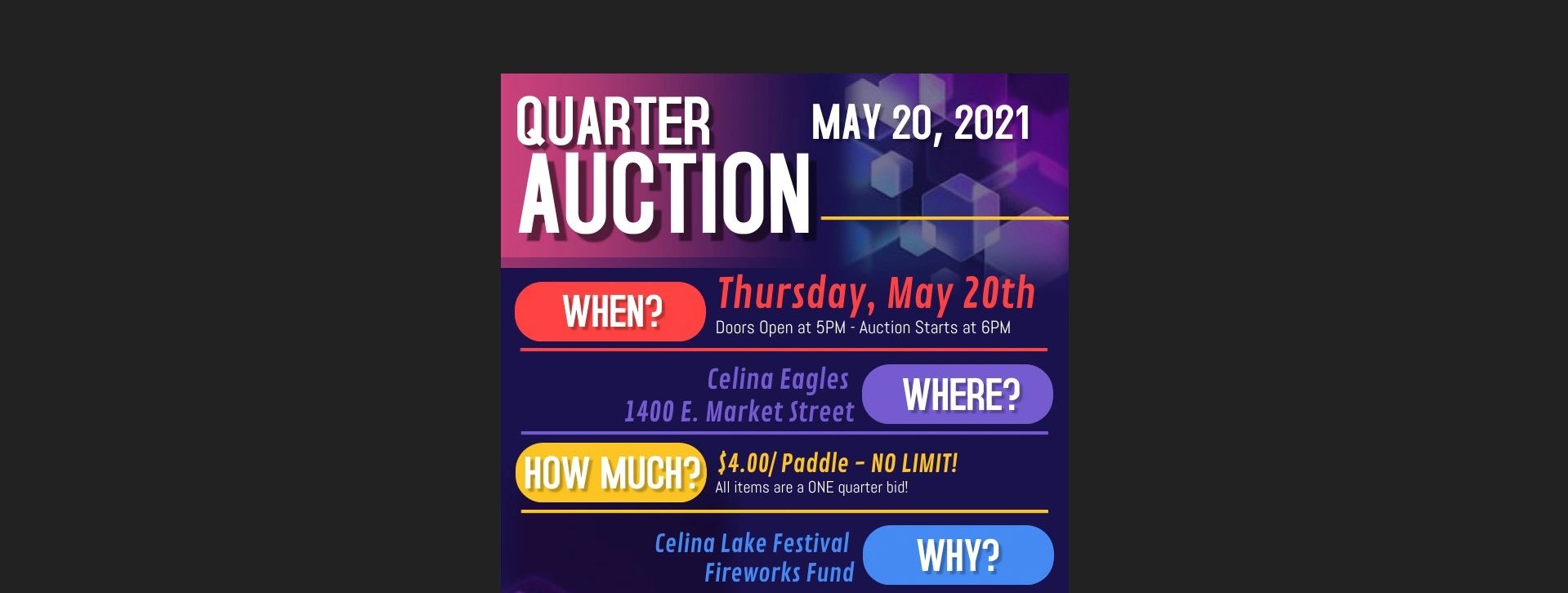 Schedule Celina Lake Festival